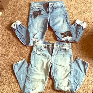 Distressed Women Jeans